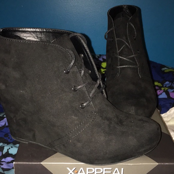 xappeal wedge booties